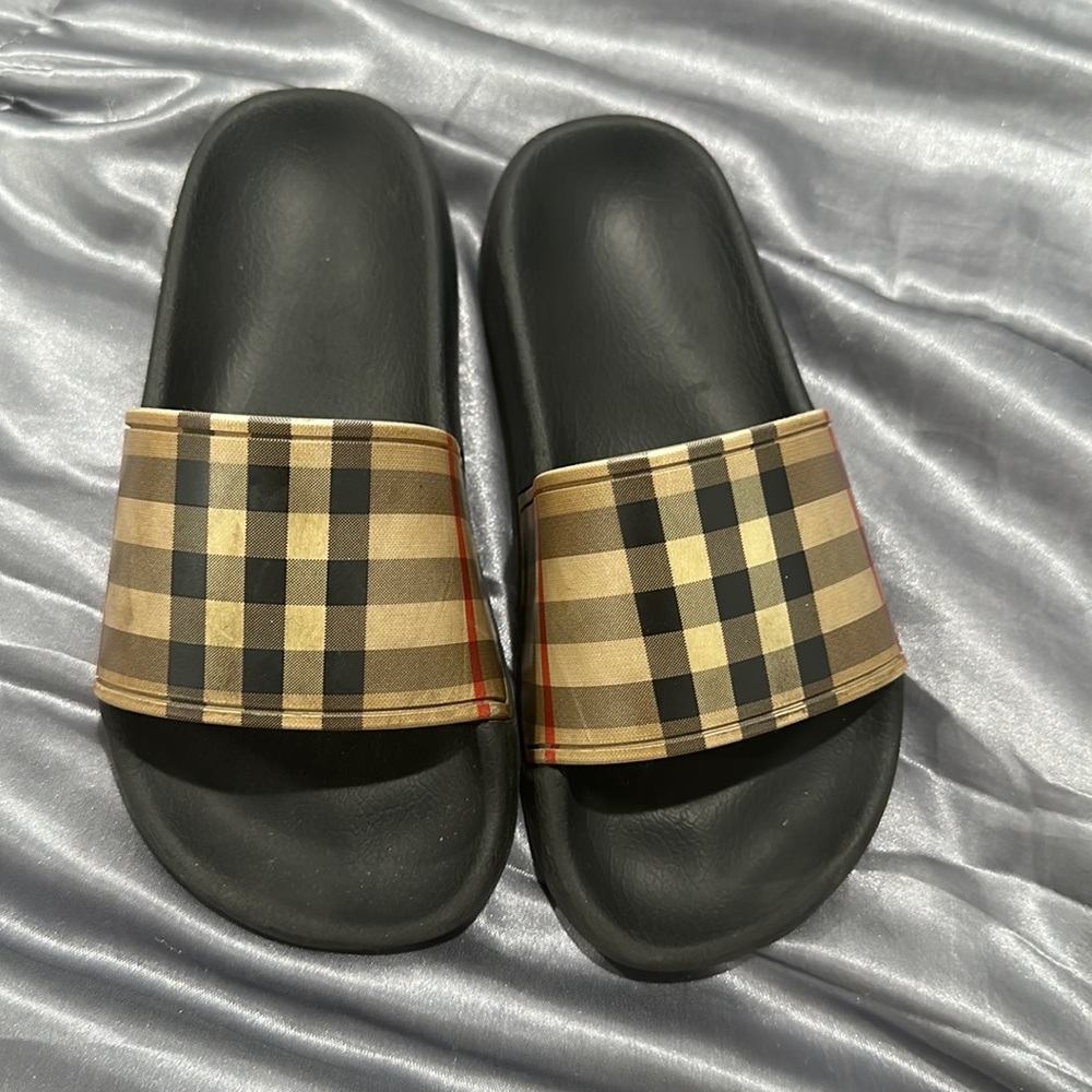 Kids Burberry Slides